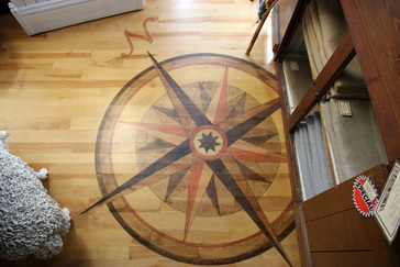 A Passion For The Compass Rose, Compass Rose Rug